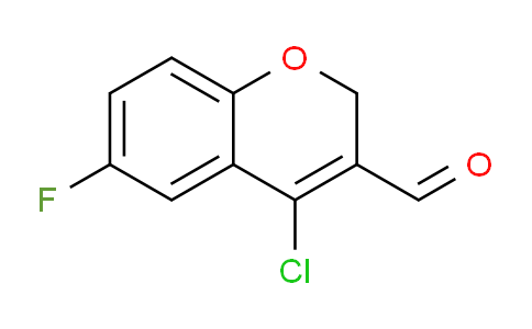 CAS No. 105799-69-7, 4-Chloro-6-fluoro-2H-chromene-3-carbaldehyde