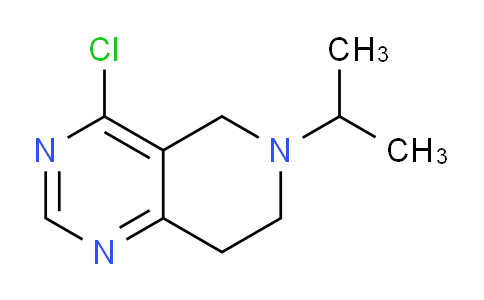 CAS No. 1355195-24-2, 4-Chloro-6-isopropyl-5,6,7,8-tetrahydropyrido[4,3-d]pyrimidine