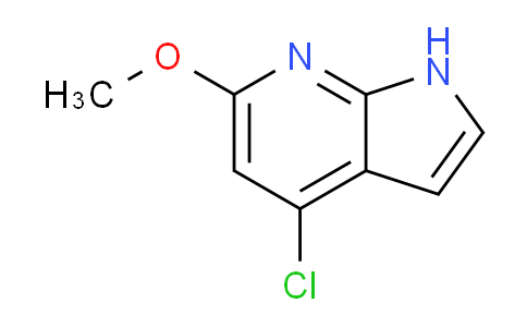 CAS No. 1190321-58-4, 4-Chloro-6-methoxy-1H-pyrrolo[2,3-b]pyridine