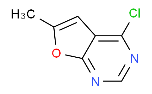 CAS No. 24889-21-2, 4-Chloro-6-methylfuro[2,3-d]pyrimidine