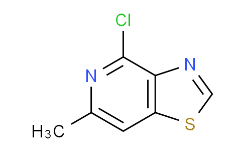 CAS No. 1159829-49-8, 4-Chloro-6-methylthiazolo[4,5-c]pyridine