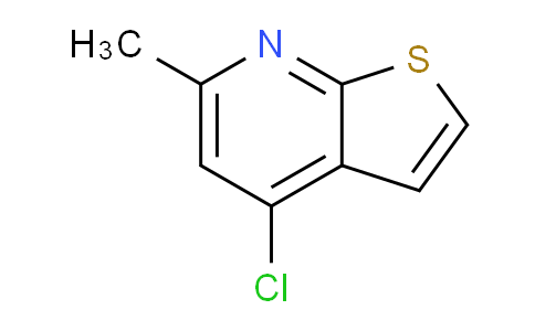 CAS No. 1824285-22-4, 4-Chloro-6-methylthieno[2,3-b]pyridine