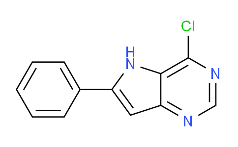 CAS No. 875340-50-4, 4-Chloro-6-phenyl-5H-pyrrolo[3,2-d]pyrimidine