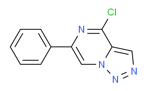 CAS No. 1708013-51-7, 4-Chloro-6-phenyl-[1,2,3]triazolo[1,5-a]pyrazine