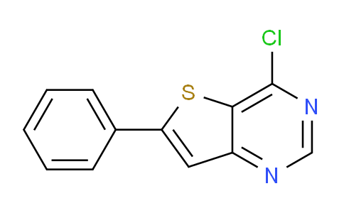 CAS No. 209853-25-8, 4-Chloro-6-phenylthieno[3,2-d]pyrimidine