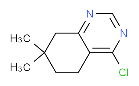 CAS No. 1256955-41-5, 4-Chloro-7,7-dimethyl-5,6,7,8-tetrahydroquinazoline