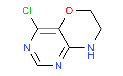 CAS No. 1309377-79-4, 4-Chloro-7,8-dihydro-6H-pyrimido[5,4-b][1,4]oxazine