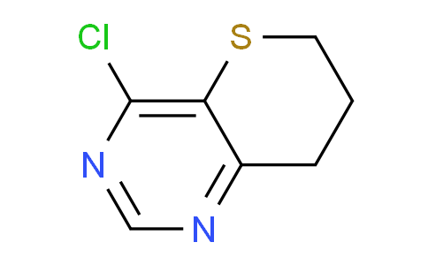 CAS No. 111896-68-5, 4-Chloro-7,8-dihydro-6H-thiopyrano[3,2-d]pyrimidine