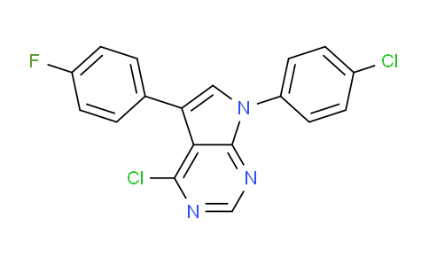 DY676512 | 907585-56-2 | 4-Chloro-7-(4-chlorophenyl)-5-(4-fluorophenyl)-7H-pyrrolo[2,3-d]pyrimidine