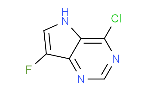 CAS No. 1311275-30-5, 4-Chloro-7-fluoro-5H-pyrrolo[3,2-d]pyrimidine