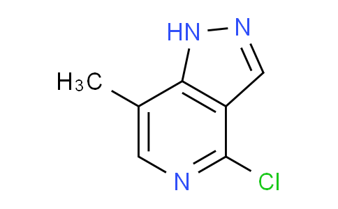 CAS No. 1159828-57-5, 4-Chloro-7-methyl-1H-pyrazolo[4,3-c]pyridine