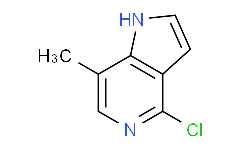 CAS No. 1082040-95-6, 4-Chloro-7-methyl-1H-pyrrolo[3,2-c]pyridine
