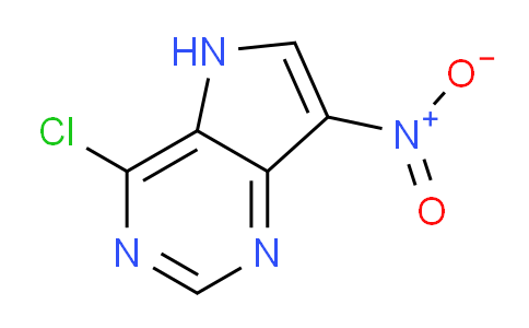 CAS No. 1260676-83-2, 4-Chloro-7-nitro-5H-pyrrolo[3,2-d]pyrimidine