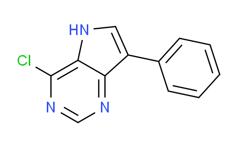 CAS No. 201465-28-3, 4-Chloro-7-phenyl-5H-pyrrolo[3,2-d]pyrimidine