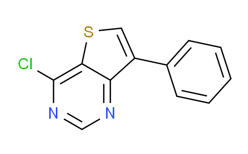 CAS No. 827614-26-6, 4-Chloro-7-phenylthieno[3,2-d]pyrimidine