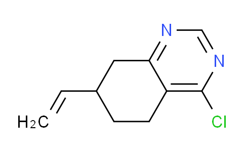 CAS No. 1256955-51-7, 4-Chloro-7-vinyl-5,6,7,8-tetrahydroquinazoline