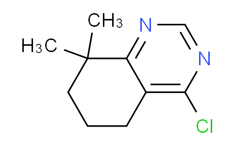 CAS No. 1256955-52-8, 4-Chloro-8,8-dimethyl-5,6,7,8-tetrahydroquinazoline