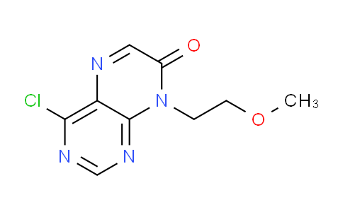 CAS No. 1708401-38-0, 4-Chloro-8-(2-methoxyethyl)pteridin-7(8H)-one