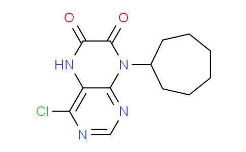 CAS No. 1708401-52-8, 4-Chloro-8-cycloheptylpteridine-6,7(5H,8H)-dione