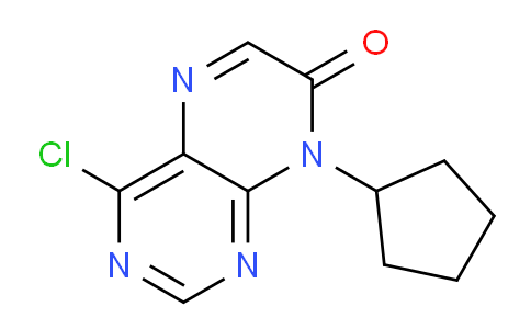 CAS No. 1779130-74-3, 4-Chloro-8-cyclopentylpteridin-7(8H)-one