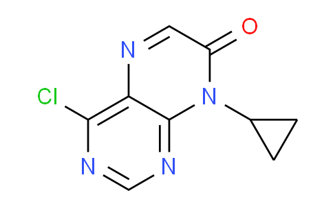 CAS No. 1710202-22-4, 4-Chloro-8-cyclopropylpteridin-7(8H)-one