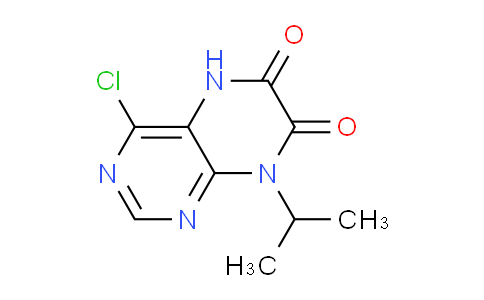 CAS No. 1774904-44-7, 4-Chloro-8-isopropylpteridine-6,7(5H,8H)-dione