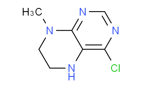 CAS No. 1710472-48-2, 4-Chloro-8-methyl-5,6,7,8-tetrahydropteridine