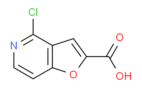 CAS No. 86518-08-3, 4-Chlorofuro[3,2-c]pyridine-2-carboxylic acid