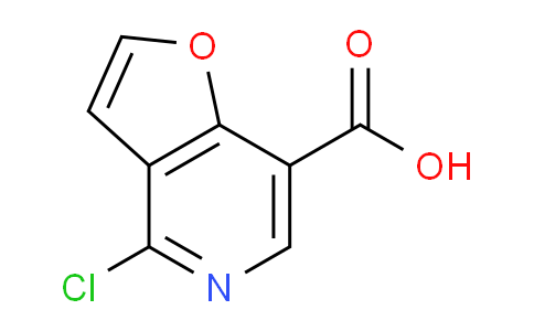 CAS No. 1256809-80-9, 4-Chlorofuro[3,2-c]pyridine-7-carboxylic acid