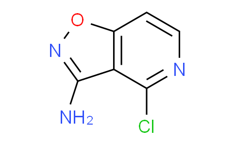 CAS No. 1242515-54-3, 4-Chloroisoxazolo[4,5-c]pyridin-3-amine