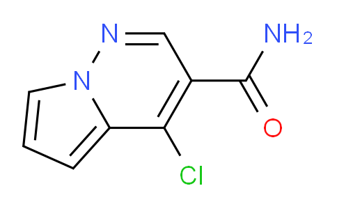 CAS No. 1400688-75-6, 4-Chloropyrrolo[1,2-b]pyridazine-3-carboxamide