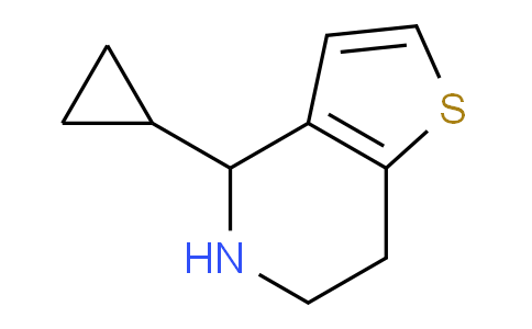 CAS No. 869472-59-3, 4-Cyclopropyl-4,5,6,7-tetrahydrothieno[3,2-c]pyridine