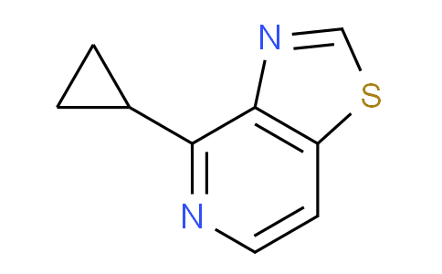 CAS No. 1208989-20-1, 4-Cyclopropylthiazolo[4,5-c]pyridine