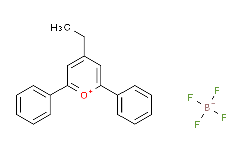 CAS No. 56179-53-4, 4-Ethyl-2,6-diphenylpyrylium tetrafluoroborate