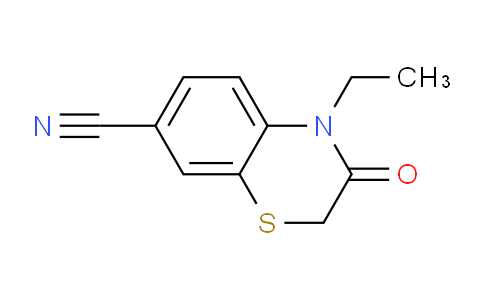 CAS No. 1400566-15-5, 4-Ethyl-3-oxo-3,4-dihydro-2H-benzo[b][1,4]thiazine-7-carbonitrile