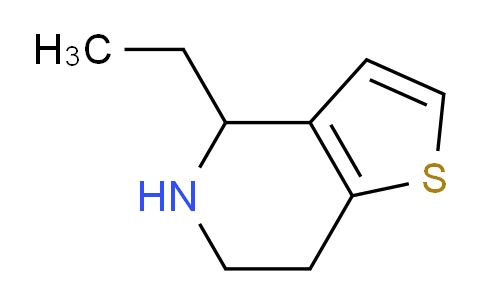 CAS No. 900641-10-3, 4-Ethyl-4,5,6,7-tetrahydrothieno[3,2-c]pyridine