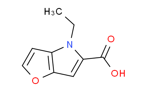 CAS No. 80709-74-6, 4-Ethyl-4H-furo[3,2-b]pyrrole-5-carboxylic acid