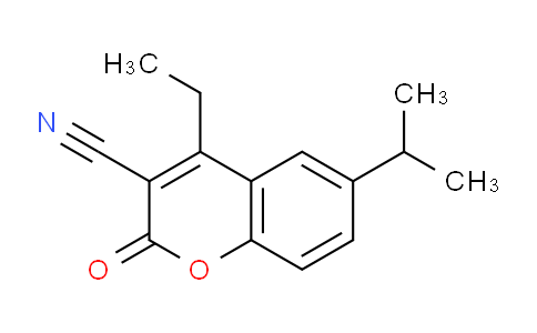CAS No. 1352522-18-9, 4-Ethyl-6-isopropyl-2-oxo-2H-chromene-3-carbonitrile
