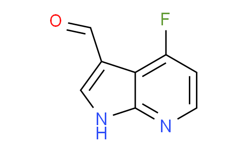 CAS No. 1190314-86-3, 4-Fluoro-1H-pyrrolo[2,3-b]pyridine-3-carbaldehyde