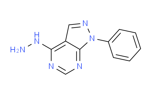 CAS No. 68380-54-1, 4-Hydrazinyl-1-phenyl-1H-pyrazolo[3,4-d]pyrimidine