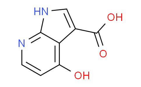 CAS No. 1190322-37-2, 4-Hydroxy-1H-pyrrolo[2,3-b]pyridine-3-carboxylic acid