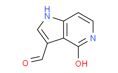 CAS No. 1190320-02-5, 4-Hydroxy-1H-pyrrolo[3,2-c]pyridine-3-carbaldehyde