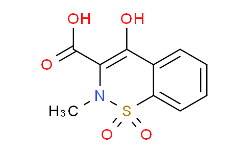 CAS No. 88741-92-8, 4-Hydroxy-2-methyl-2H-benzo[e][1,2]thiazine-3-carboxylic acid 1,1-dioxide