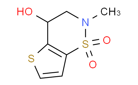 CAS No. 1030431-29-8, 4-Hydroxy-2-methyl-3,4-dihydro-2H-thieno[2,3-e][1,2]thiazine 1,1-dioxide