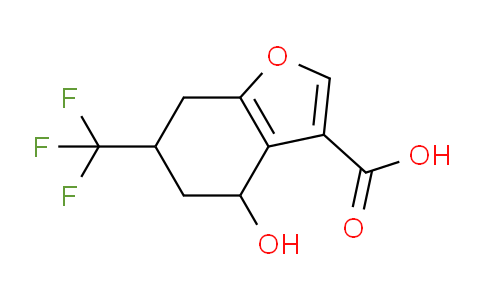 CAS No. 1420793-47-0, 4-Hydroxy-6-(trifluoromethyl)-4,5,6,7-tetrahydrobenzofuran-3-carboxylic acid