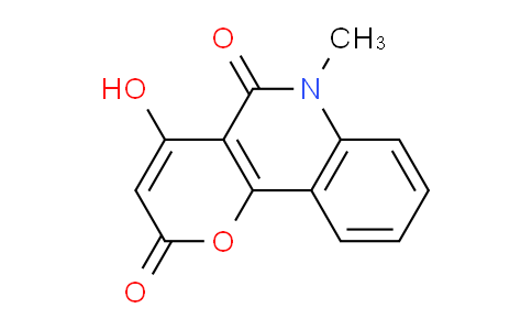 CAS No. 18706-63-3, 4-Hydroxy-6-methyl-2H-pyrano[3,2-c]quinoline-2,5(6H)-dione
