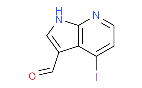 CAS No. 1082040-17-2, 4-Iodo-1H-pyrrolo[2,3-b]pyridine-3-carbaldehyde