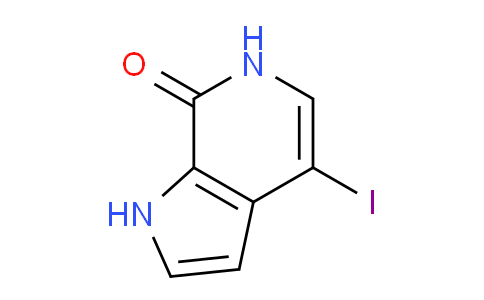 CAS No. 1956341-59-5, 4-Iodo-1H-pyrrolo[2,3-c]pyridin-7(6H)-one