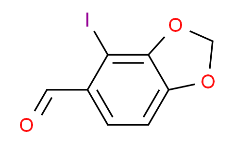 CAS No. 58343-45-6, 4-Iodobenzo[d][1,3]dioxole-5-carbaldehyde