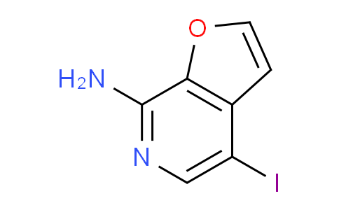 CAS No. 1326714-64-0, 4-Iodofuro[2,3-c]pyridin-7-amine